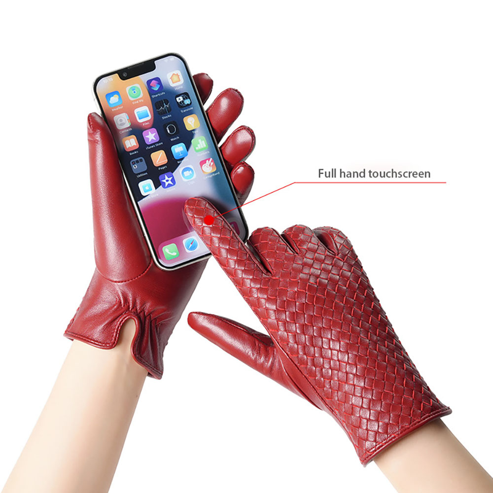 قفازات شتوية نسائية من الجلد ا - مراجعة Wool Glove Lined وسعره